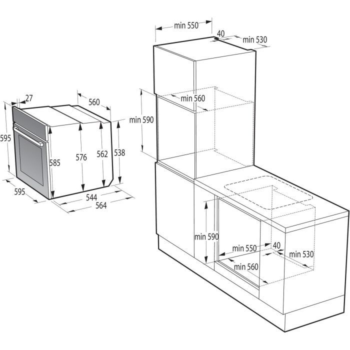 Духовой шкаф Gorenje BOS67371SYB изображение 9