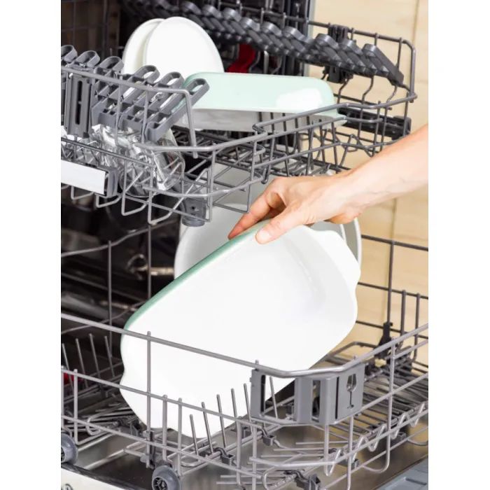 Форма для выпечки KitchenAid з кришкою керамогранітна 0,9 л Кремова (CC006105-001) изображение 8