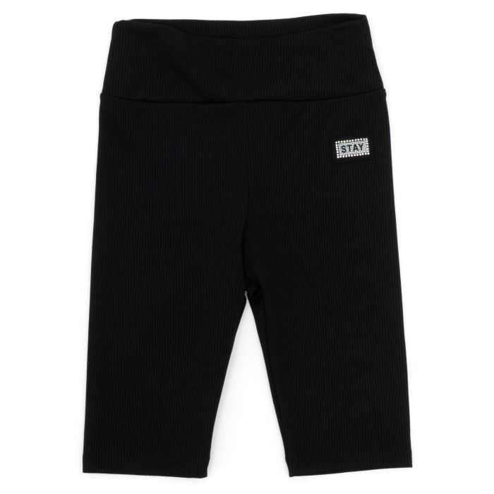 Лосины детские Breeze укороченные трикотажные (18933-146G-black)