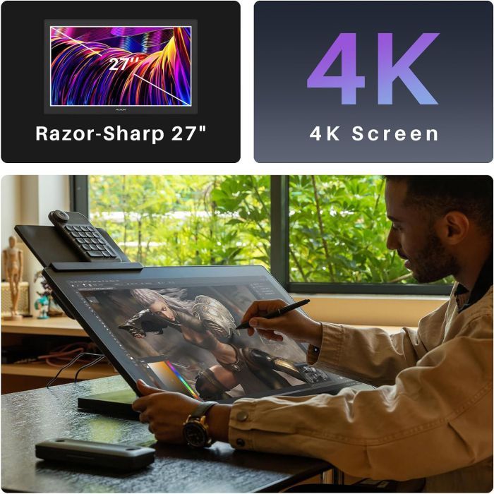 Планшет-монитор Huion Kamvas Pro 27 (GT2701) изображение 12