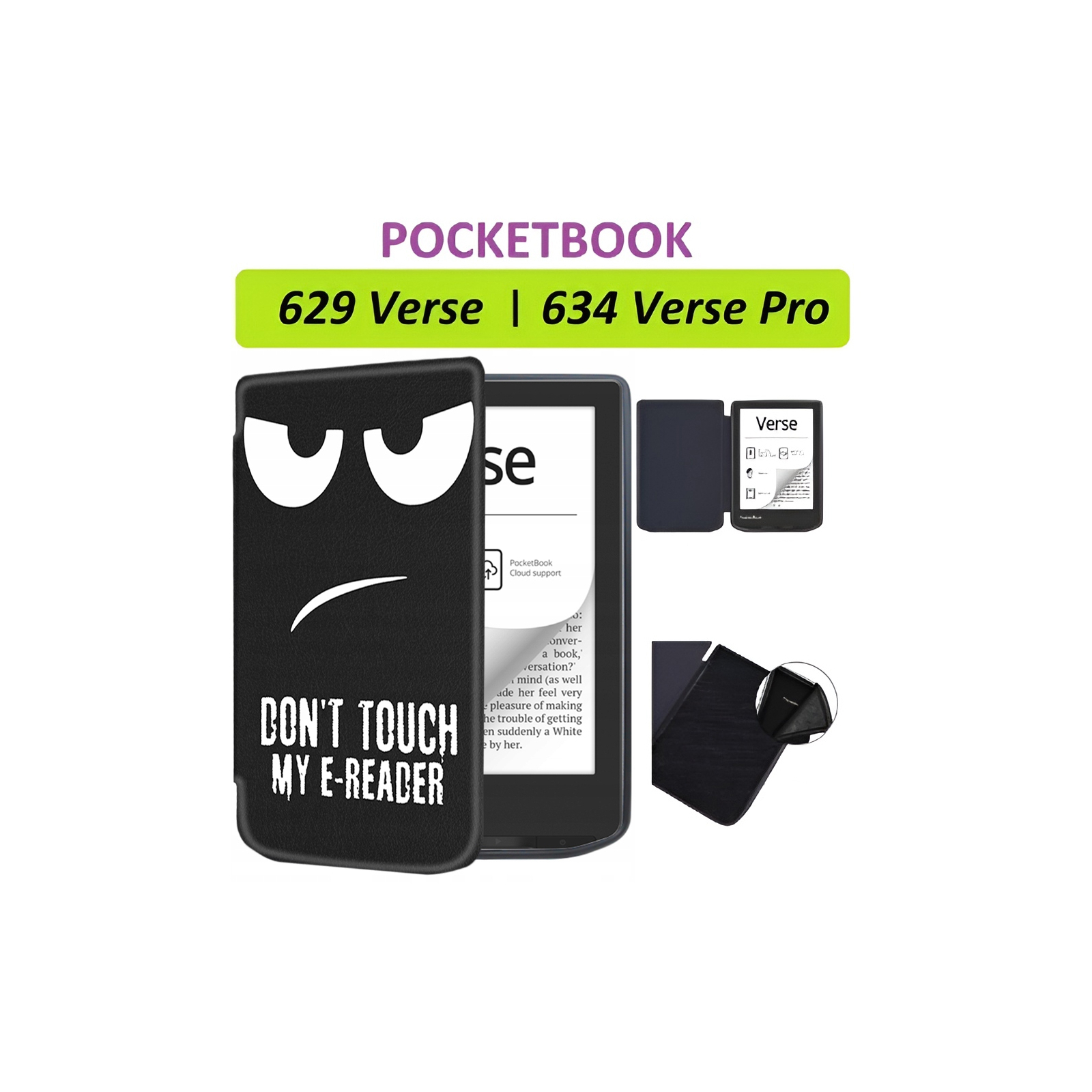 Чехол для электронной книги BeCover Smart Case PocketBook 629 Verse / 634 Verse Pro 6" Red (710979) изображение 8