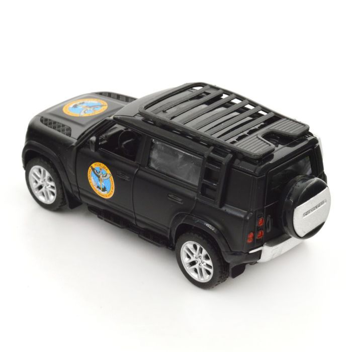 Машина TechnoDrive Автомодель серії Шеврони Героїв - Land Rover Defender 110 - ГУР МО (250364M) зображення 10