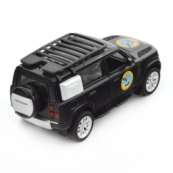 Машина TechnoDrive Автомодель серії Шеврони Героїв - Land Rover Defender 110 - ГУР МО (250364M) зображення 12
