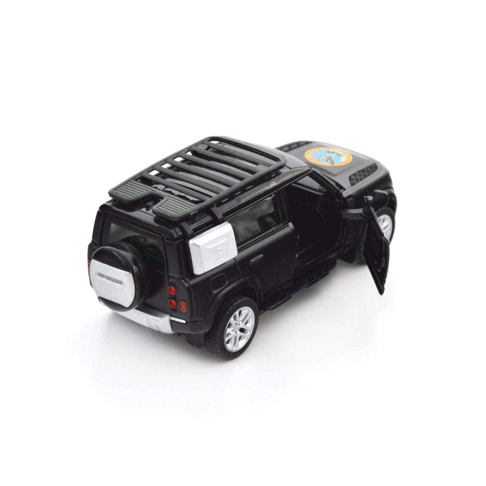 Машина Techno Drive Автомодель серії Шеврони Героїв - Land Rover Defender 110 - ГУР МО (250364M) зображення 2