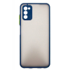 Чохол до мобільного телефона Dengos Kit for Samsung Galaxy A03s case + glass (Blue) (DG-KM-25) зображення 2