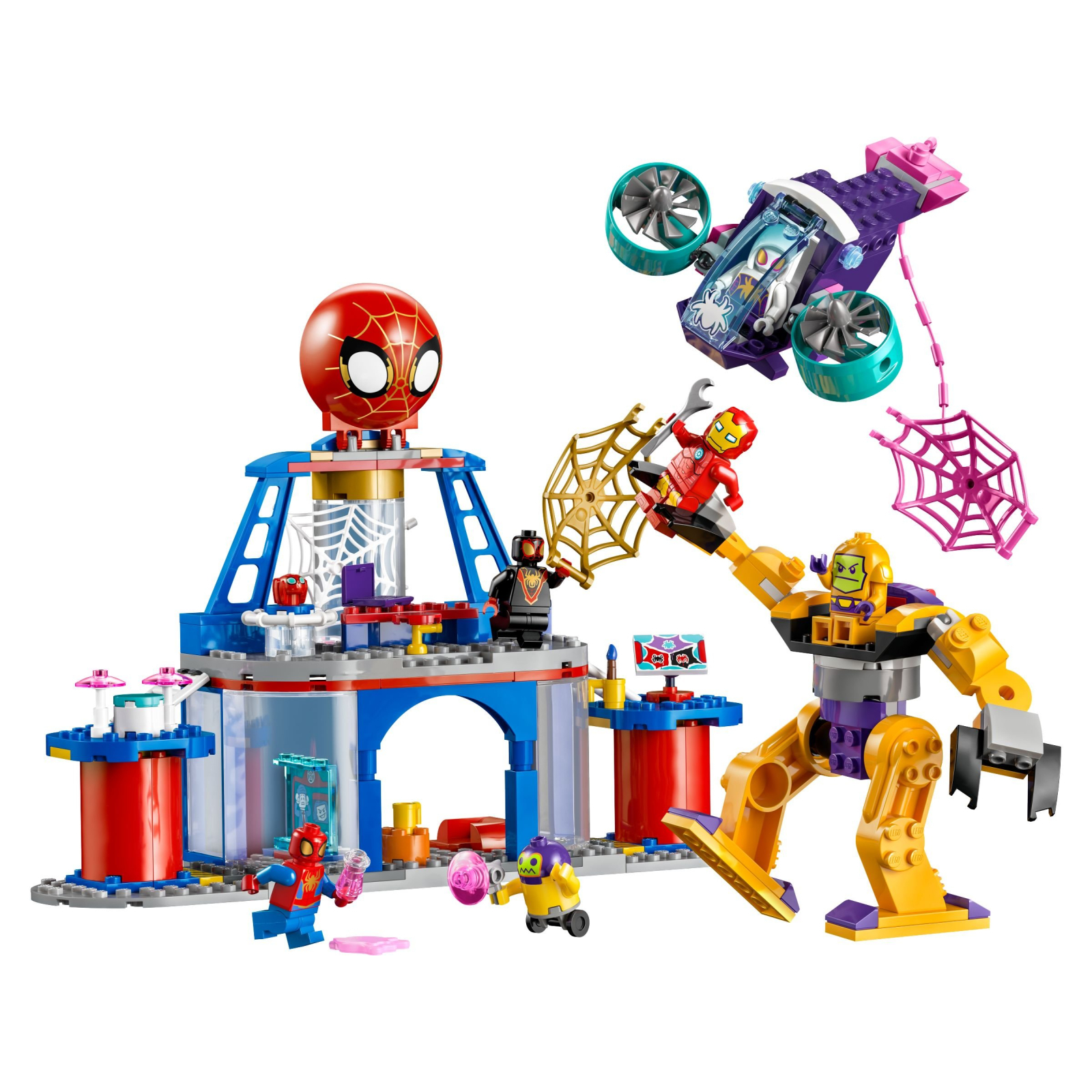 Конструктор LEGO Marvel Штаб-квартира команды Человека-паука 193 детали (10794) изображение 2