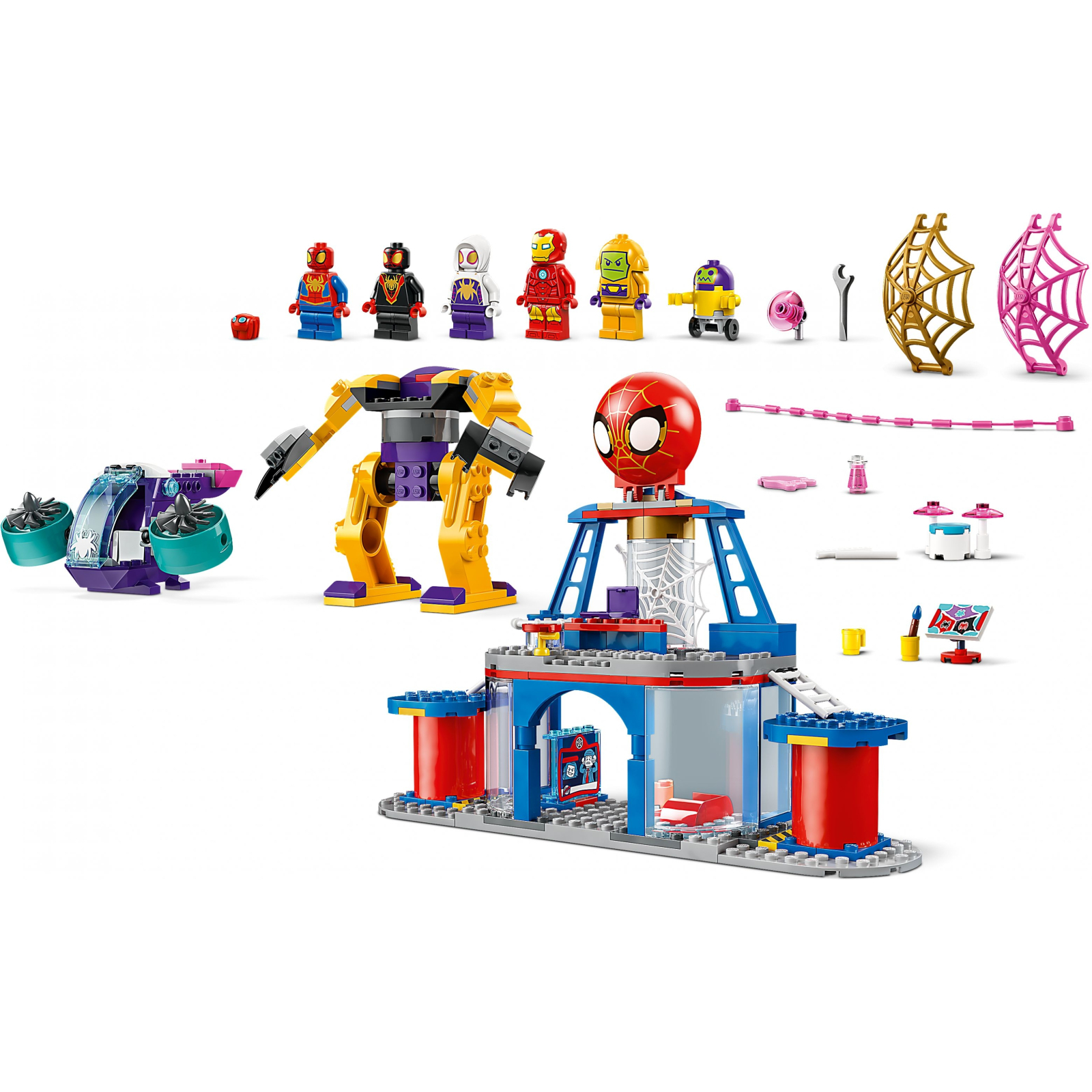 Конструктор LEGO Marvel Штаб-квартира команды Человека-паука 193 детали (10794) изображение 5