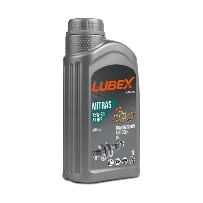 Трансмиссионное масло LUBEX MITRAS AX HYP 80w90 API GL-5 1л