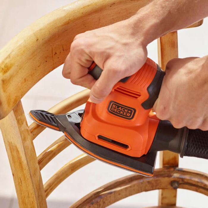 Шлифовальная машина Black&Decker 200 Вт, 8000-13000 об/мин, вес 1.58 кг (BEW200) изображение 8
