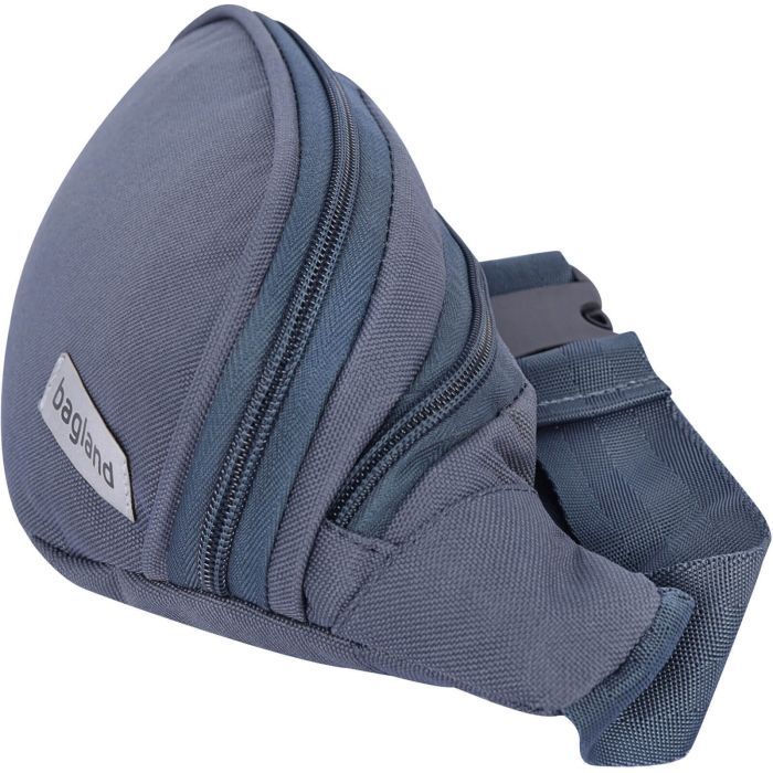 Сумка-бананка Bagland Bella 2 л. 321 серый (0020266) (61312968) изображение 2