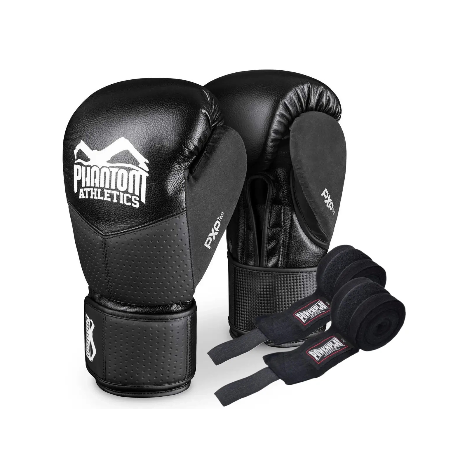 Боксерские перчатки Phantom Riot Pro Black 14 унцій (PHBG2540-14)