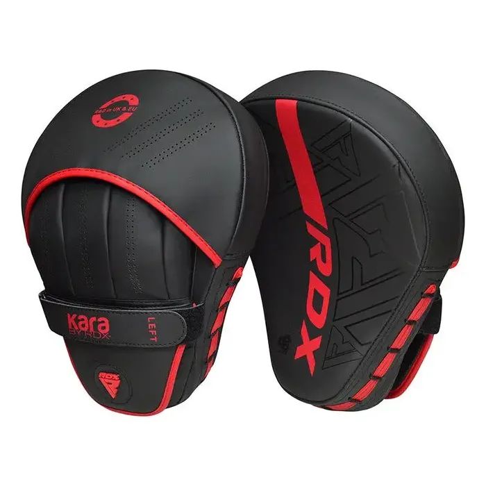 Лапи боксерські RDX F6 Kara Matte Red (FPR-F6MR)