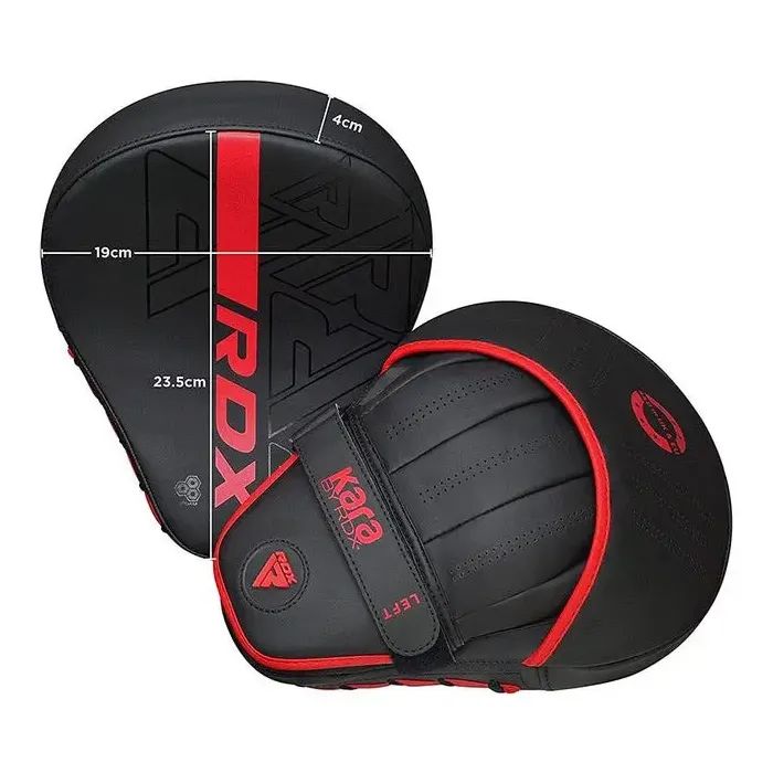 Лапи боксерські RDX F6 Kara Matte Red (FPR-F6MR) зображення 2