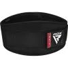 Атлетический пояс RDX RX3 EVA Curve неопреновий Black XL (WBE-RX3B-XL) изображение 4