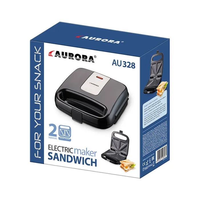 Сэндвичница Aurora AU328 изображение 4