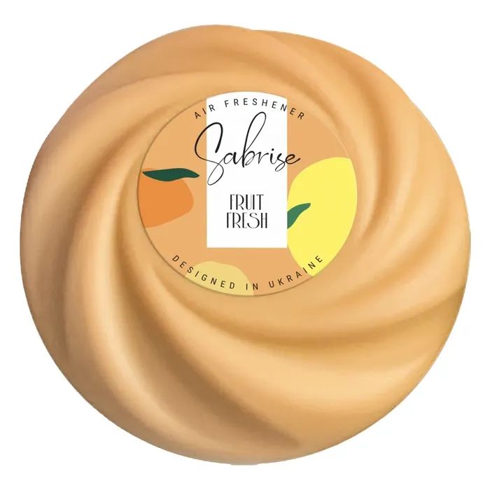 Освіжувач повітря Sabrise Fruit Fresh Гелевий 150 г (4820184441064)
