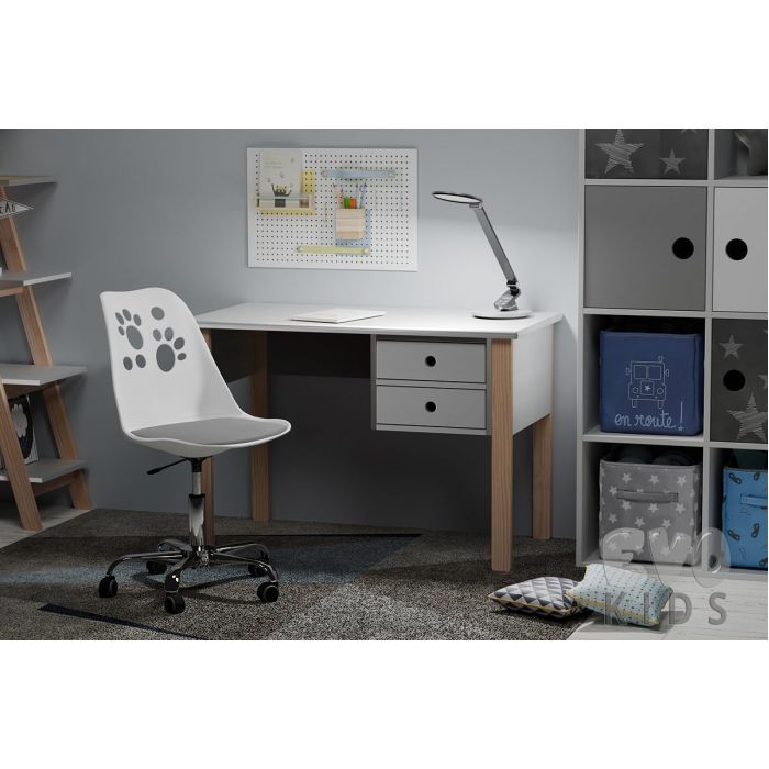 Дитяче крісло Evo-kids Indigo 4 шт White / Grey (H-232 W/G- X4) зображення 2