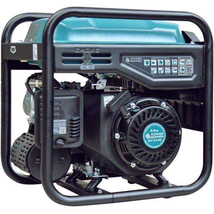 Генератор Konner&Sohnen инверторный KS 3300i, 230В, 3.3kW, ручной запуск, 25.5кг (KS3300I) изображение 7