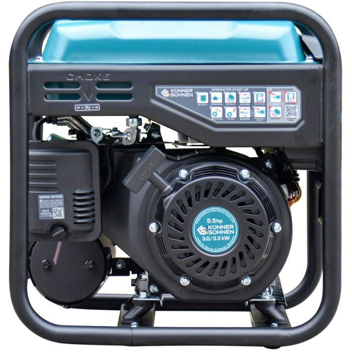 Генератор Konner&Sohnen инверторный KS 3300i, 230В, 3.3kW, ручной запуск, 25.5кг (KS3300I) изображение 8