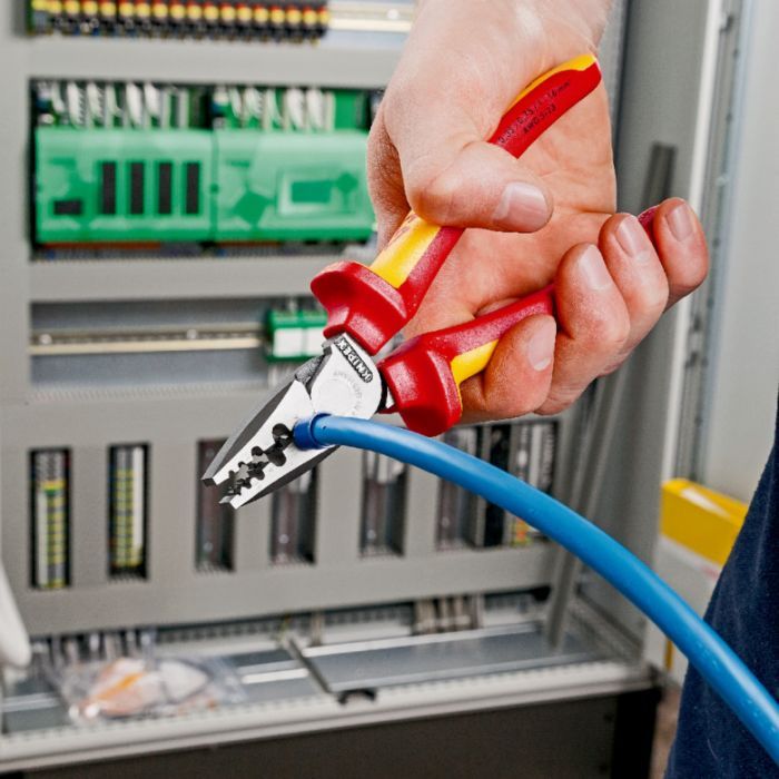 Затискач для клем KNIPEX для тонкостенных контактных гильз (97 78 180) изображение 4