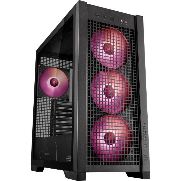 Корпус ASUS TUF Gaming GT302 ARGB Black (90DC00I0-B19000) изображение 2