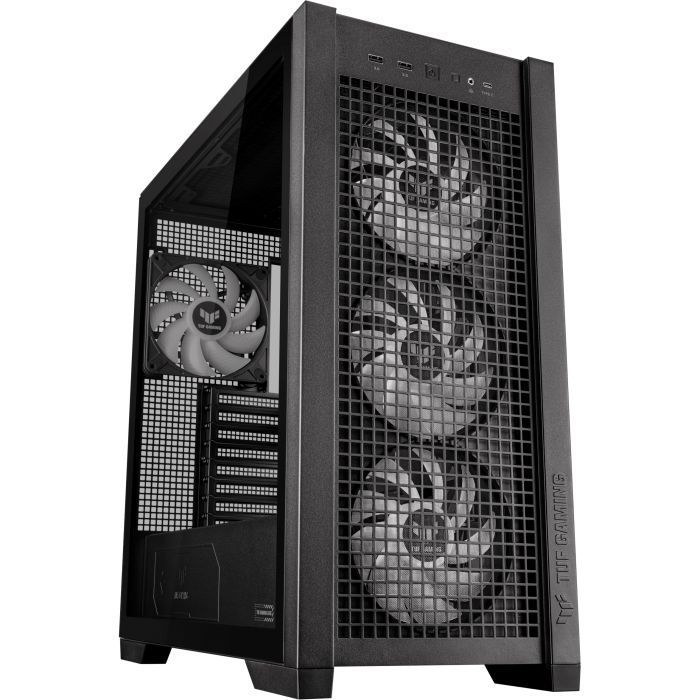 Корпус ASUS TUF Gaming GT302 ARGB Black (90DC00I0-B19000) изображение 3