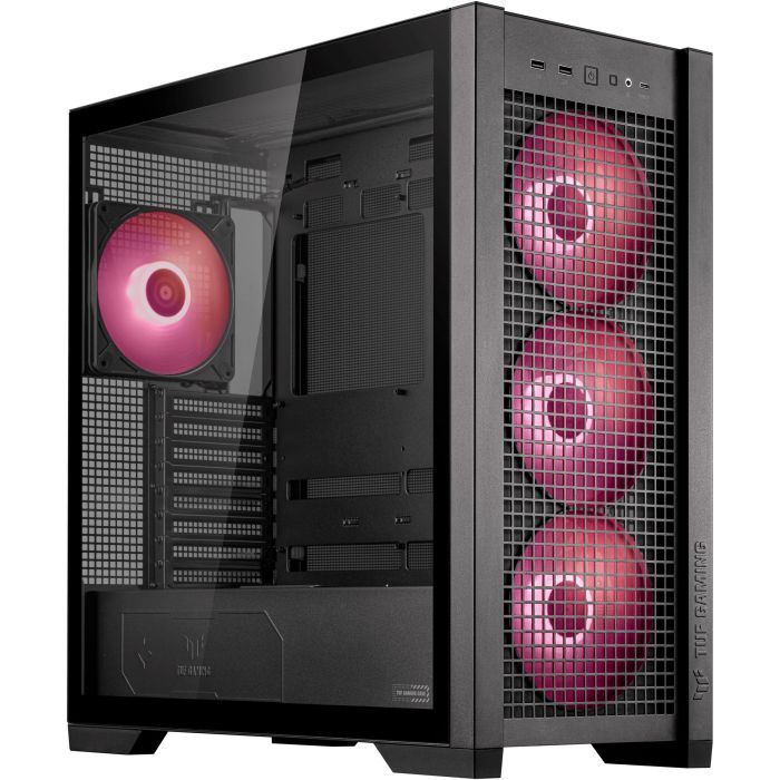 Корпус ASUS TUF Gaming GT302 ARGB Black (90DC00I0-B19000) изображение 4