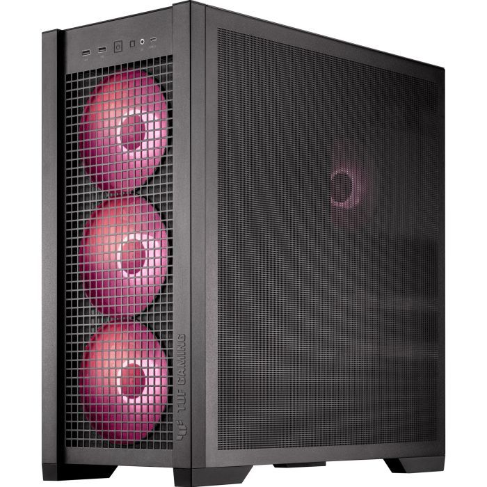 Корпус ASUS TUF Gaming GT302 ARGB Black (90DC00I0-B19000) изображение 5