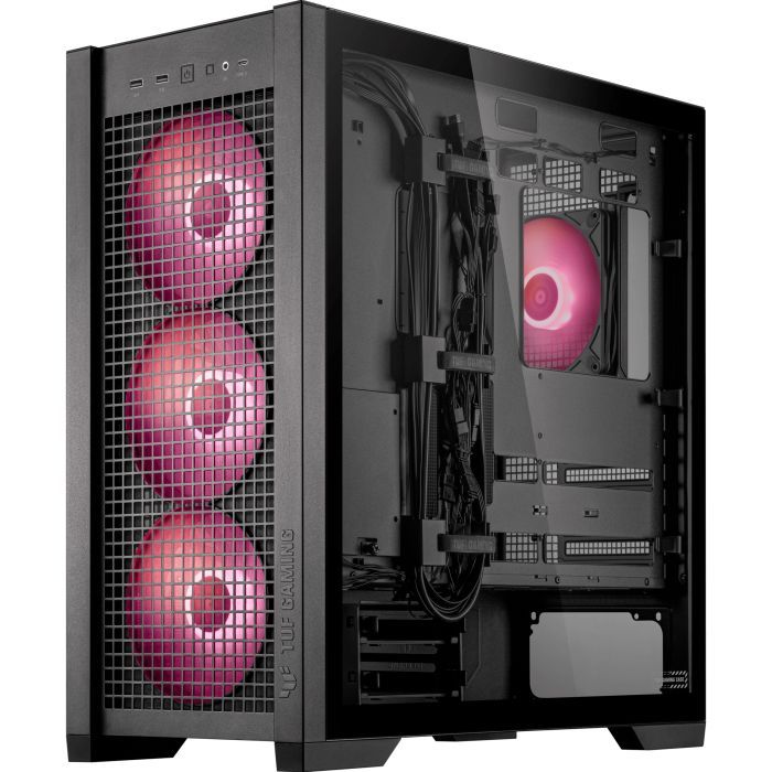 Корпус ASUS TUF Gaming GT302 ARGB Black (90DC00I0-B19000) изображение 6