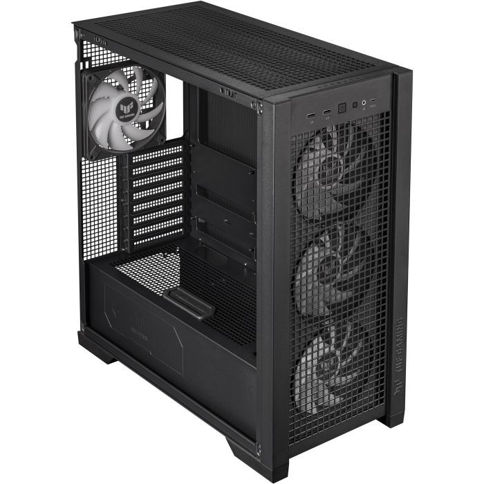 Корпус ASUS TUF Gaming GT302 ARGB Black (90DC00I0-B19000) изображение 7