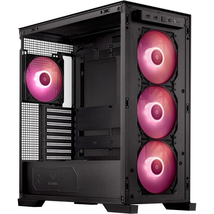 Корпус ASUS TUF Gaming GT302 ARGB Black (90DC00I0-B19000) изображение 8