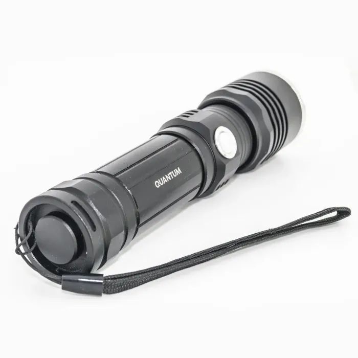 Ліхтар Quantum Solid-M 10W LED з USB + Li-ion18650/2600mAh box (QM-FL1020-18650/2600-CB) зображення 2