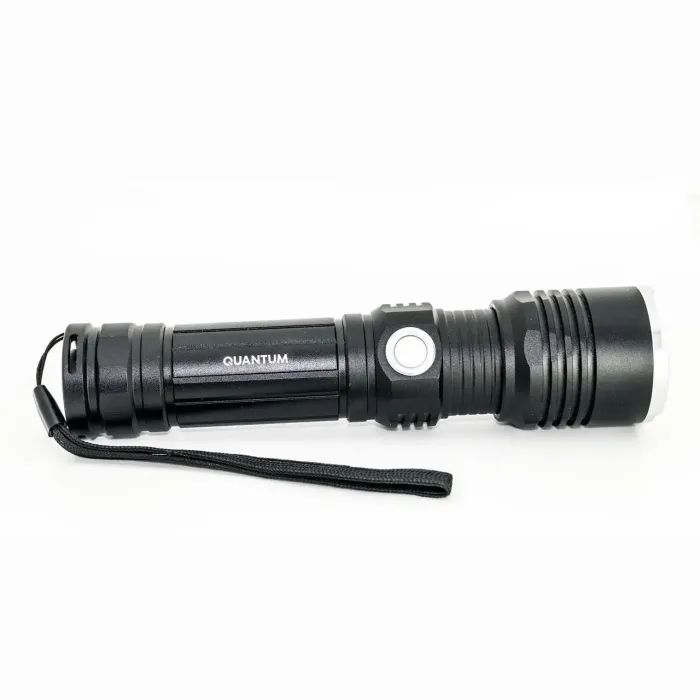 Ліхтар Quantum Solid-M 10W LED з USB + Li-ion18650/2600mAh box (QM-FL1020-18650/2600-CB) зображення 4