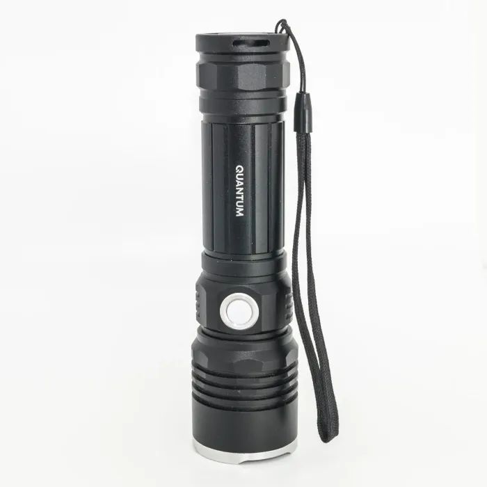 Ліхтар Quantum Solid-M 10W LED з USB + Li-ion18650/2600mAh box (QM-FL1020-18650/2600-CB) зображення 5