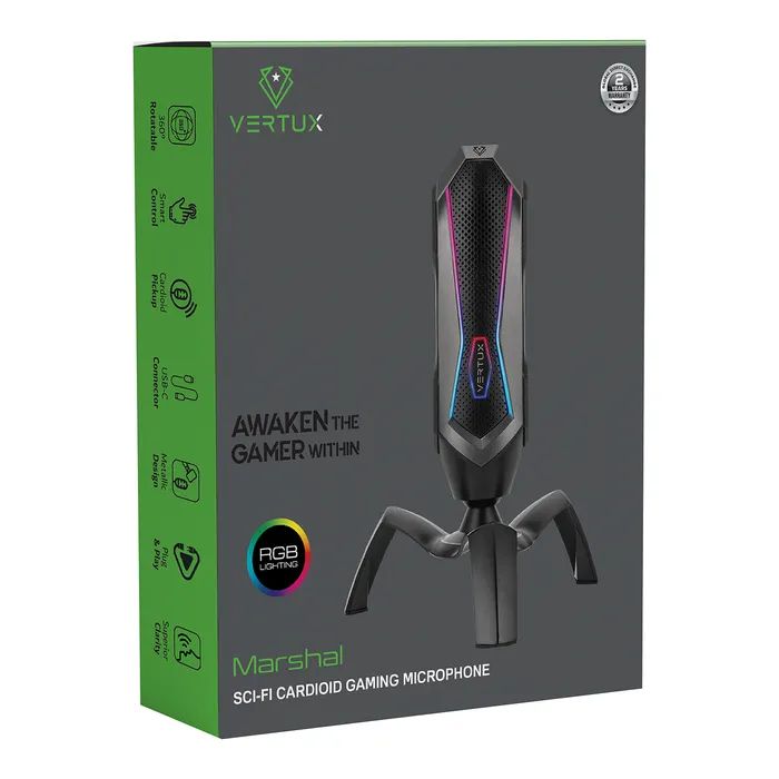 Микрофон Vertux Marshal USB Black (marshal.black) изображение 2