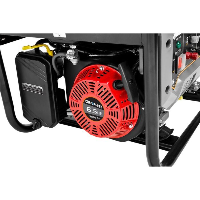 Генератор Graphite 230V (1 фаза), 2/2.2kW, ручний старт, AVR, 40кг (58G904) зображення 10