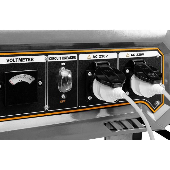 Генератор Graphite 230V (1 фаза), 2/2.2kW, ручний старт, AVR, 40кг (58G904) зображення 11