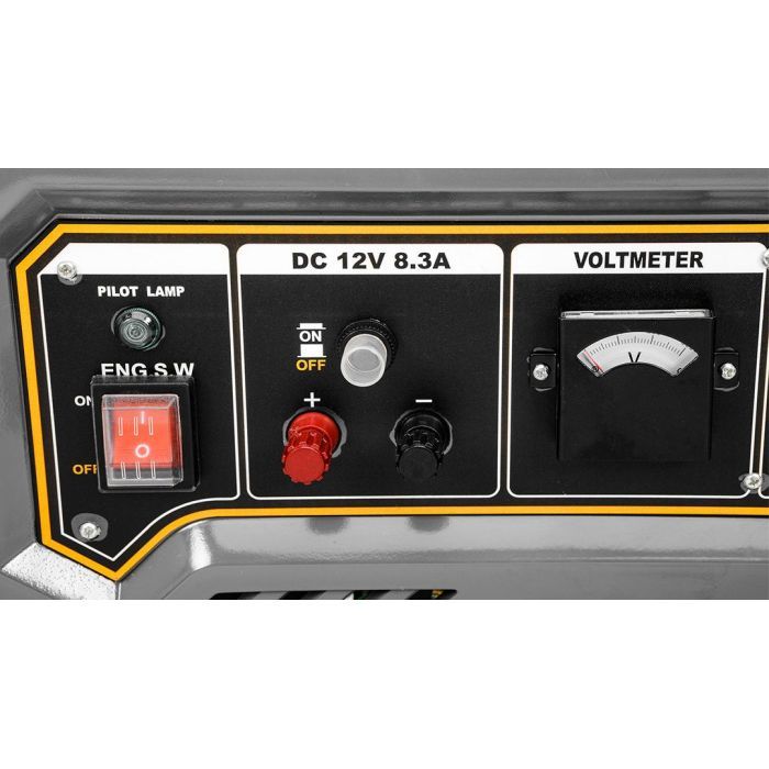 Генератор Graphite 230V (1 фаза), 2/2.2kW, ручний старт, AVR, 40кг (58G904) зображення 12