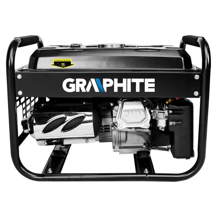 Генератор Graphite 230V (1 фаза), 2/2.2kW, ручний старт, AVR, 40кг (58G904) зображення 4