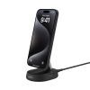 Зарядний пристрій Belkin 15W Magnetic Stand Qi2 black (WIA008BTBK) зображення 10