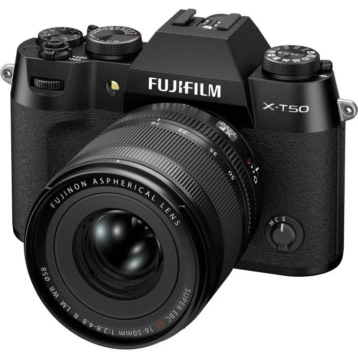 Цифровий фотоапарат Fujifilm X-T50 + XF16-50mmF2.8-4.8 R LM WR Kit Black (16828478) зображення 3