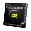 Струны для гитары DR Strings Black Beauties Electric - Medium (10-46) (BKE-10) изображение 2