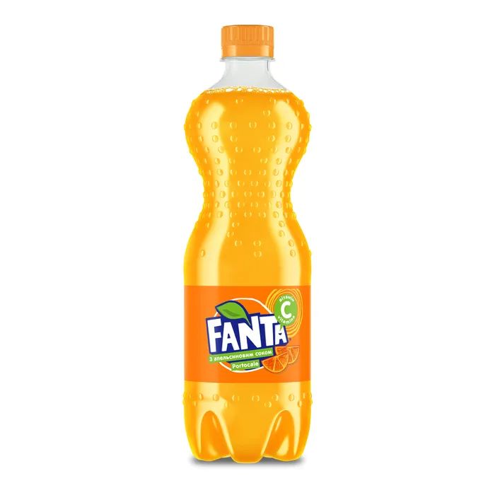 Напій Fanta Безалкогольний сильногазований соковмісний Апельсин 750 мл (5449000298881)