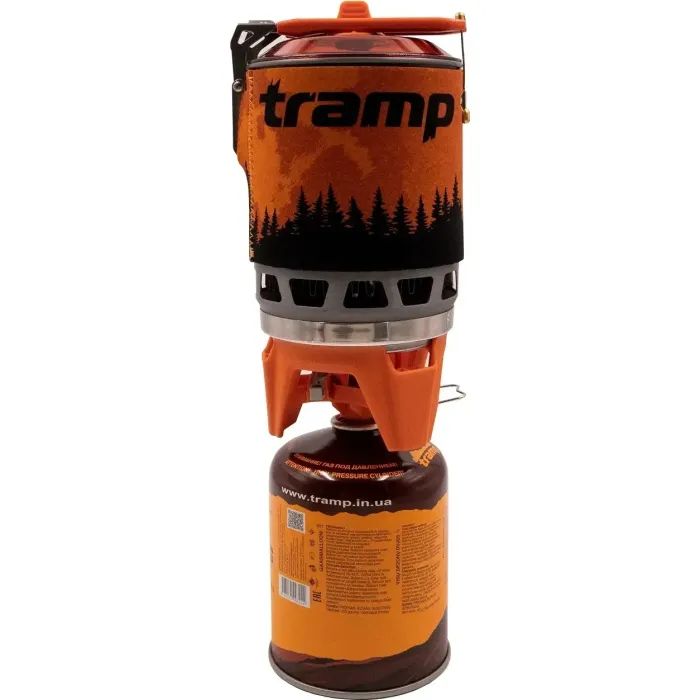 Пальник Tramp система для приготування їжі UTRG-049-orange + Картридж 230гр (UTRG-049-orange+UTRG-003)
