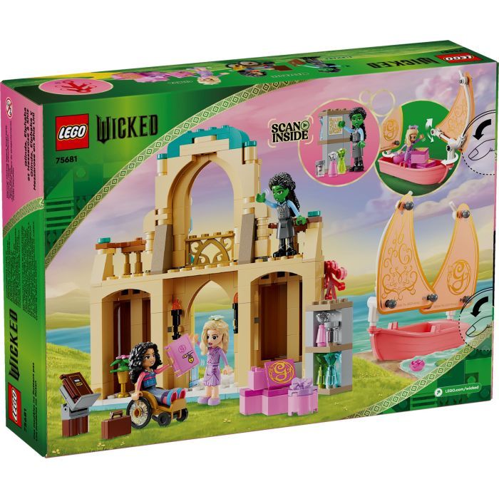 Конструктор LEGO Wicked Глинда, Эльфаба и Несароза в Университете Шиз 304 детали (75681) изображение 7