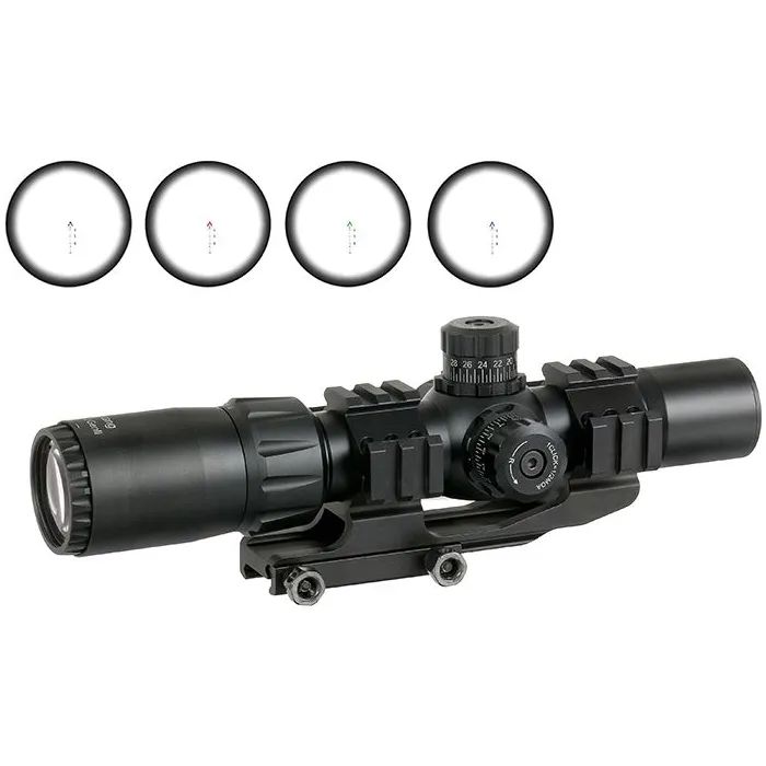 Оптичний приціл Vector Optics Mustang GenII 1-4X30 (30 мм) Illum. SFP (SCOC-29) зображення 10