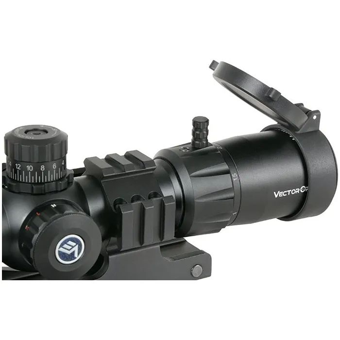 Оптичний приціл Vector Optics Mustang GenII 1-4X30 (30 мм) Illum. SFP (SCOC-29) зображення 6