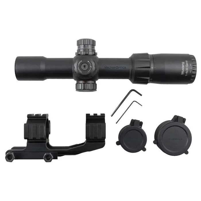 Оптичний приціл Vector Optics Mustang GenII 1-4X30 (30 мм) Illum. SFP (SCOC-29) зображення 9