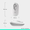 Мышка Logitech POP Mouse With Emoji Bluetooth Off-White (910-007411) изображение 8