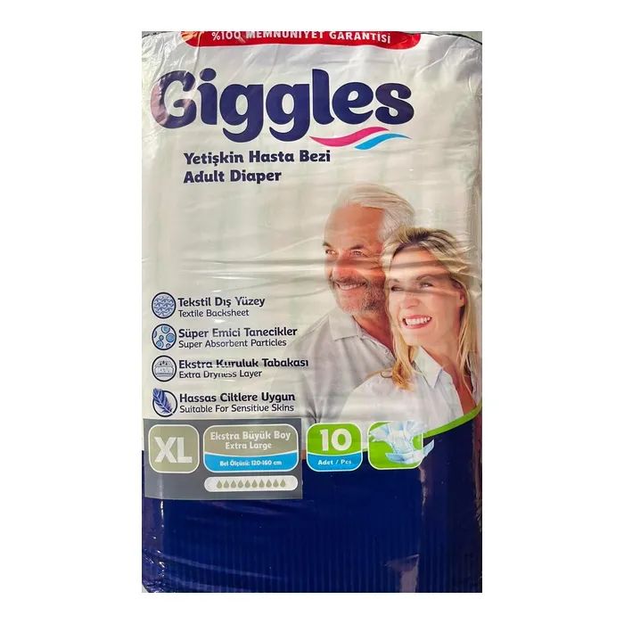 Подгузники для взрослых Giggles Extra Large 10 шт (8680131205929)